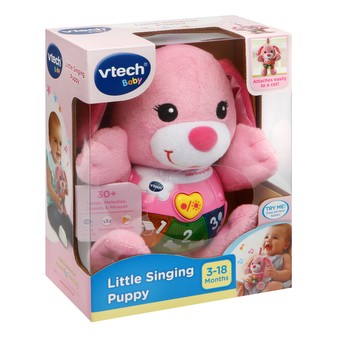 Vtech little sale singing puppy pink